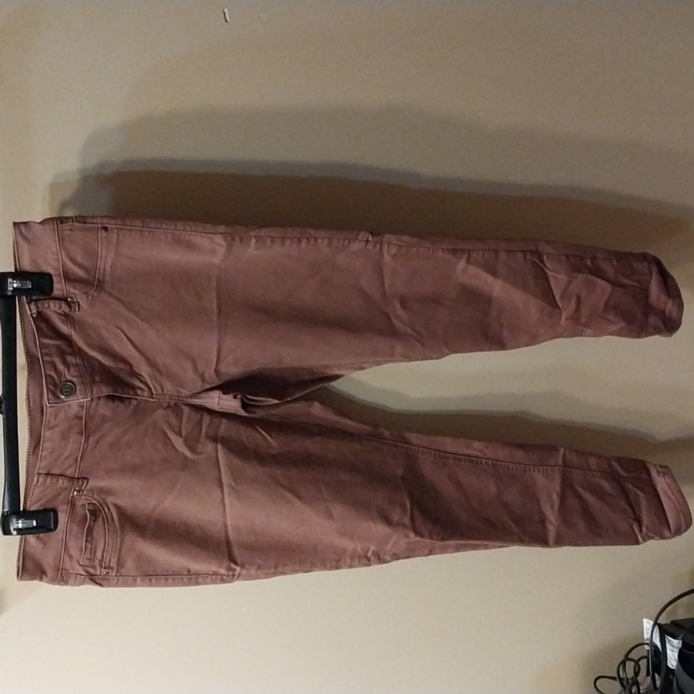 Brown Maurices Jeggings Size L